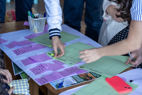 Image of student playing the Pulse